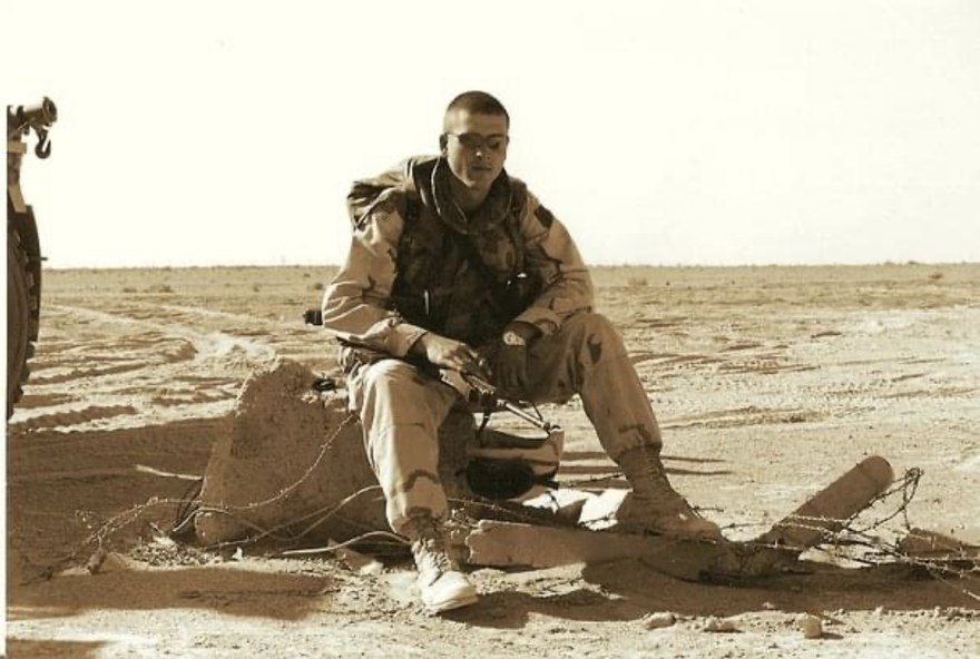 Sid during his U.S. Army service